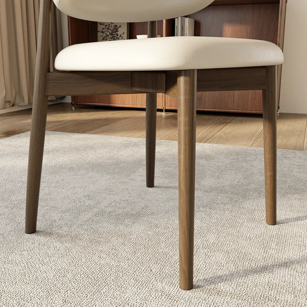 Canicore 5 Person Round Dining Table Set - Wooden Bazar
