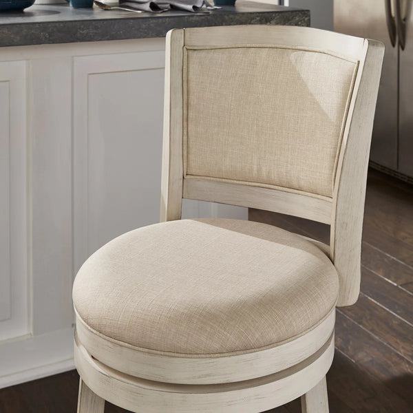 Ametra Swivel Counter & Bar Stool  Wooden Bazar