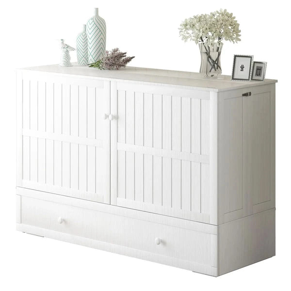 Shivank Murphy Storage Bed with Mattress - Wooden bazar