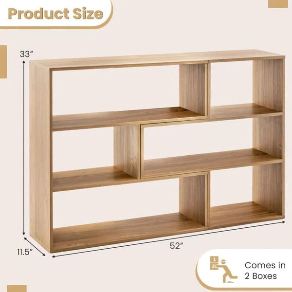 Furkin Antique Bookcase - Wooden Bazar