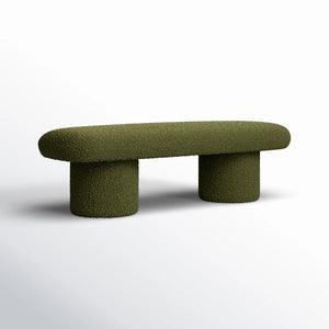 Shravakon Boucle Bench - Wooden Bazar