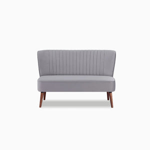 Ashlynn 53" Armless Loveseat  Wooden Bazar