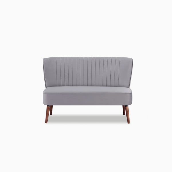 Ashlynn 53" Armless Loveseat  Wooden Bazar