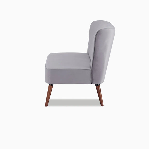 Ashlynn 53" Armless Loveseat  Wooden Bazar