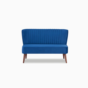 Ashlynn 53" Armless Loveseat  Wooden Bazar