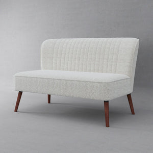 Ashlynn 53" Armless Loveseat  Wooden Bazar