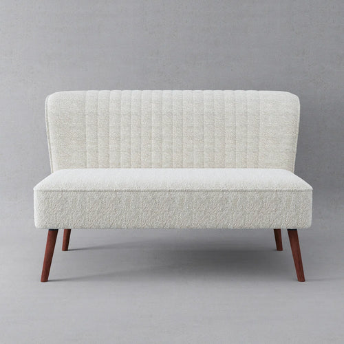 Ashlynn 53" Armless Loveseat  Wooden Bazar