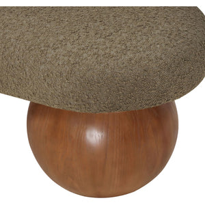 Thanos Upholstered Bench - Wooden Bazar