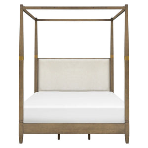 Nesdeck Canopy Queen-size Bed - Wooden Bazar