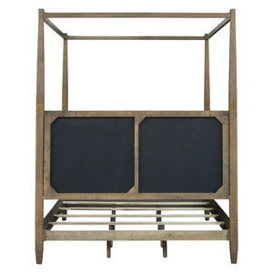 Nesdeck Canopy Queen-size Bed - Wooden Bazar
