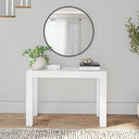 Beckett Solid Wood Console Table for Entryway & Living Room  Wooden Bazar