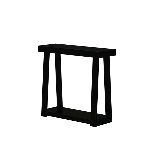 Beckett Solid Wood Console Table with Shelf for Entryway  Wooden Bazar