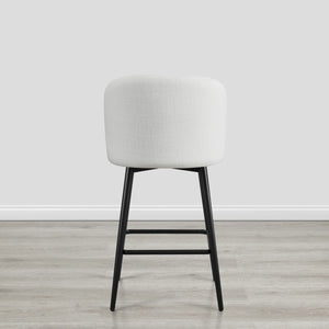 Benedit Swivel Counter & Bar Stool  Wooden Bazar