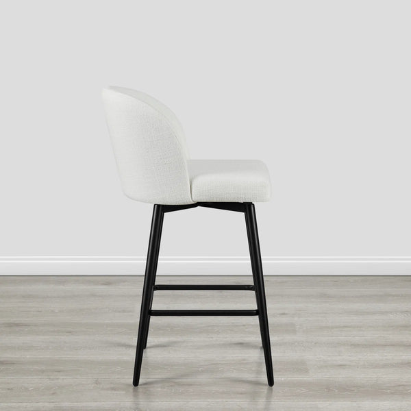 Benedit Swivel Counter & Bar Stool  Wooden Bazar