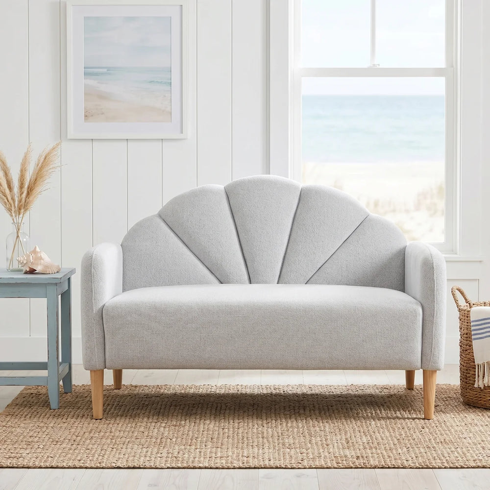 Billijo Solid and Manufactured Wood Standard Loveseat  Wooden Bazar
