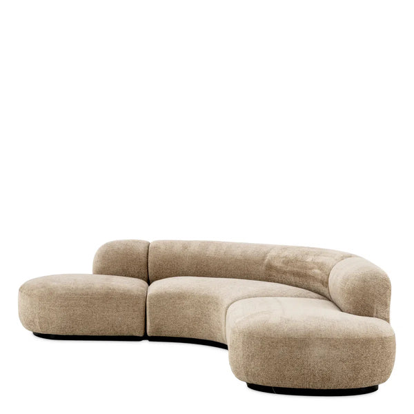 Björn Upholstered 118.11'' Sofa  Wooden Bazar