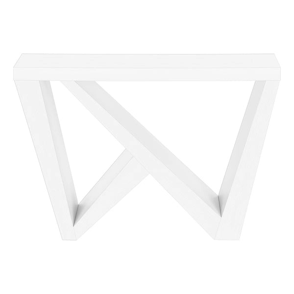 Sculptural Accent Console Table  Wooden Bazar