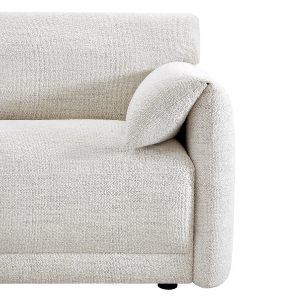 Sinhered Upholstered Sofa With Solid Wood Leg - Wooden Bazar