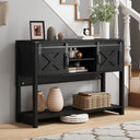 Wood Console Table for Entryway, Hallway & Living Room  Wooden Bazar