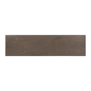 Braydan 56" Solid Wood Console Table with Hand-Turned Legs in Coffee Brown for Entryway & Living Room  Wooden Bazar