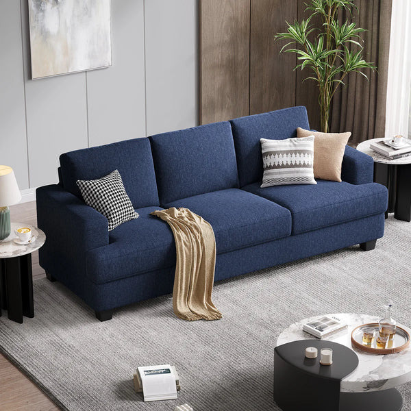 Brooklington Upholstered Sofa  Wooden Bazar