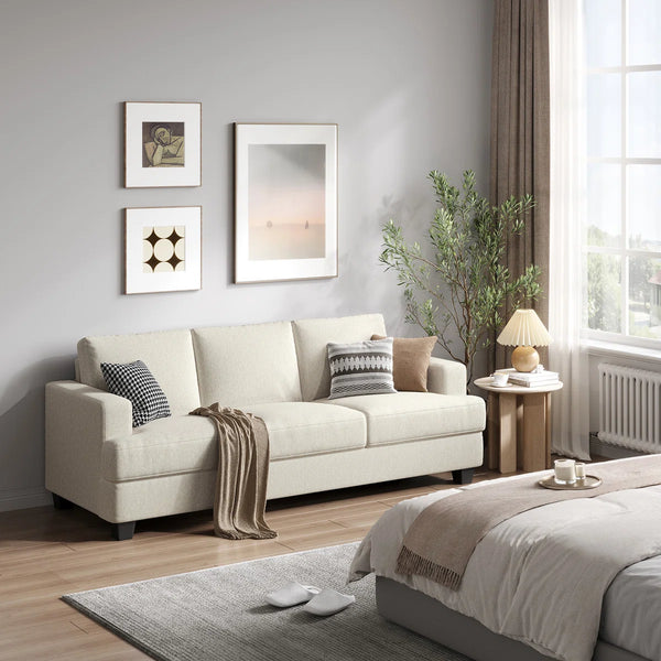 Brooklington Upholstered Sofa  Wooden Bazar