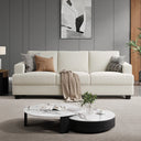 Brooklington Upholstered Sofa  Wooden Bazar