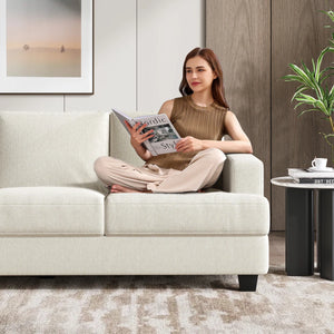 Brooklington Upholstered Sofa  Wooden Bazar