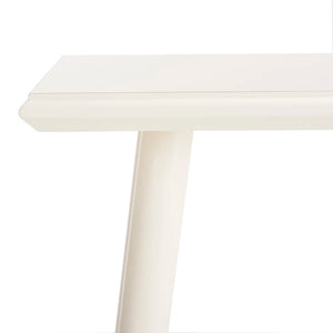 W-Shaped Solid Wood Top Console Table for Entryway, Hallway & Living Room  Wooden Bazar
