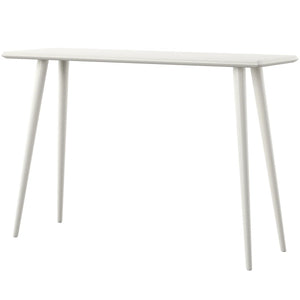 W-Shaped Solid Wood Top Console Table for Entryway, Hallway & Living Room  Wooden Bazar