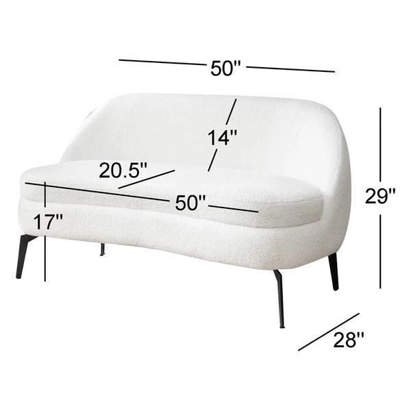 Loveseat Wooden Bazar