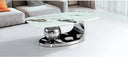 Numera Modern Marble Top Center Table - Wooden Bazar