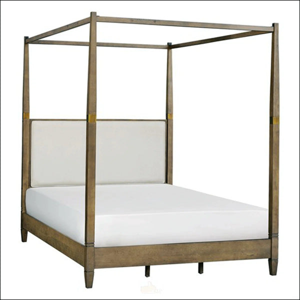 Kenjin Modern Canopy Bed for modern living - Wooden Bazar