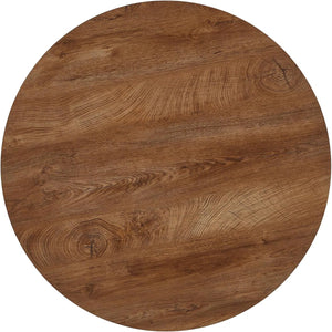 Kartavya Round Pedestal Dining Table Set - Wooden Bazar