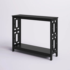 Modern Console Table for Entryway, Hallway & Living Room – Contemporary Accent Table  Wooden Bazar