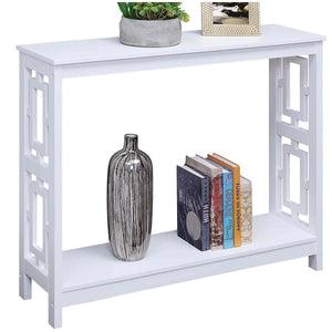 Modern Console Table for Entryway, Hallway & Living Room – Contemporary Accent Table  Wooden Bazar