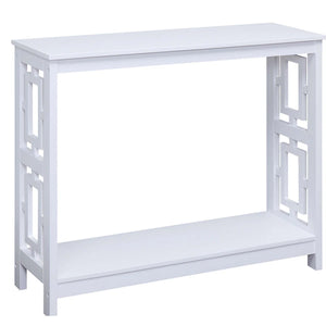 Modern Console Table for Entryway, Hallway & Living Room – Contemporary Accent Table  Wooden Bazar