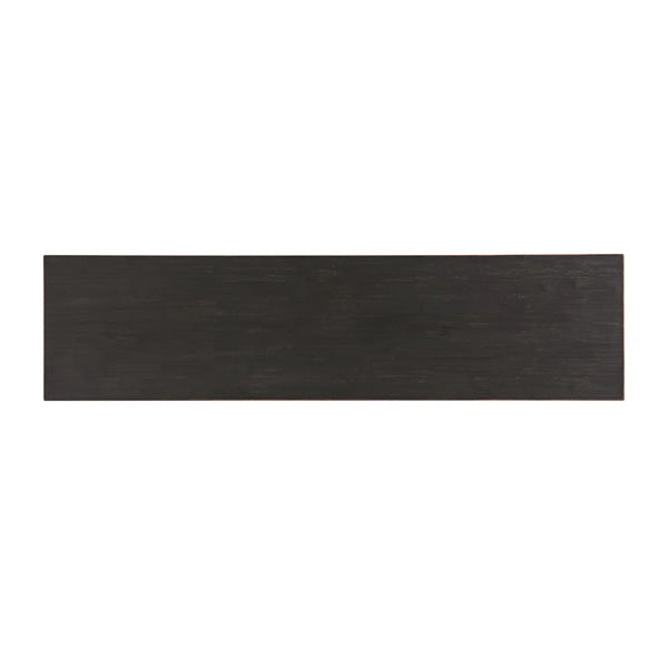Solid Wood Top Console Table for Entryway, Hallway & Living Room – Modern Accent Table  Wooden Bazar