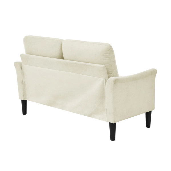 Chela 56.3" Loveseat Sofa  Wooden Bazar