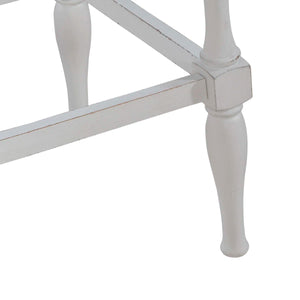 Colchester 30" Ladder Back Swivel Chair (Set of 2)  Wooden Bazar
