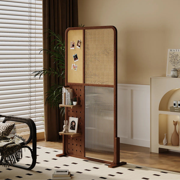 **Collyns Folding Room Divider Screen**  Wooden Bazar