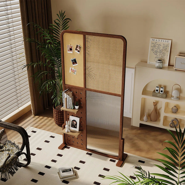 **Collyns Folding Room Divider Screen**  Wooden Bazar
