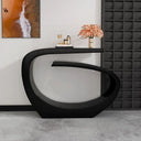 Contemporary Accent Console Table  Wooden Bazar