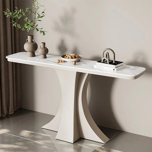 Modern Console Table for Entryway, Hallway & Living Room | Stylish Accent Table  Wooden Bazar