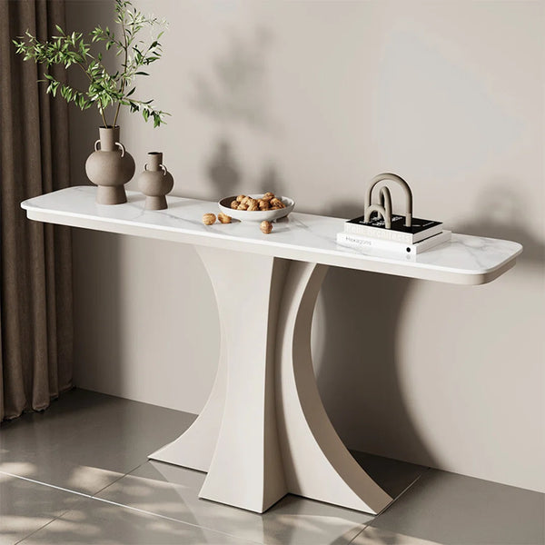 Modern Console Table for Entryway, Hallway & Living Room | Stylish Accent Table  Wooden Bazar