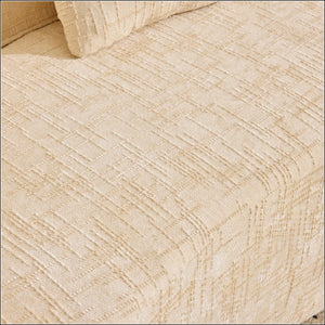 Curved Compressed Sofa, Creative Nordic-Style Design For Living Room, Comfortable, Soft And Suitable For Multiple Scenarios  Wooden Bazar
