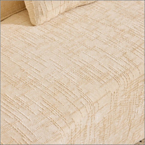 Curved Compressed Sofa, Creative Nordic-Style Design For Living Room, Comfortable, Soft And Suitable For Multiple Scenarios  Wooden Bazar