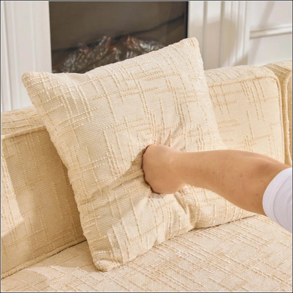 Curved Compressed Sofa, Creative Nordic-Style Design For Living Room, Comfortable, Soft And Suitable For Multiple Scenarios  Wooden Bazar