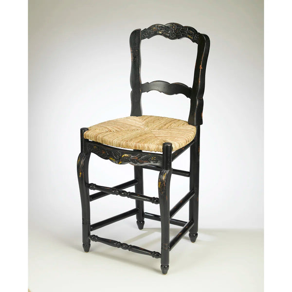 Deirore 43" Counter Stool  Wooden Bazar