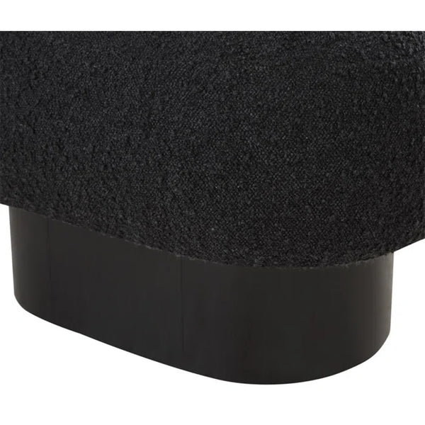 Nancion Fabric Upholstered Bench - Wooden bazar